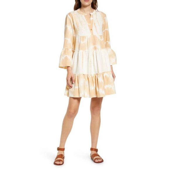 Faherty Vida Tie Dye Dress NWT Sz. S - Picture 1 of 7